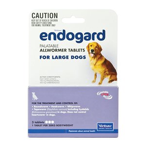 Endogard for Large Dogs (44lbs)