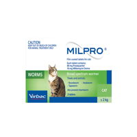 Milpro Allwormer for Cat Supplies
