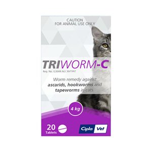 Triworm-C Dewormer for Cats