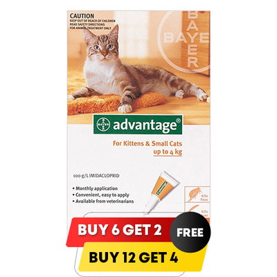 Advantage Kittens & Small Cats 1-9lbs