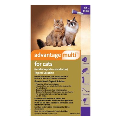 Advantage Multi (Advocate) Cats over 10lbs (Purple)