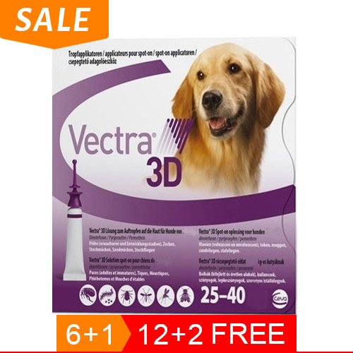 Vectra 3D For Large Dogs 55-88lbs