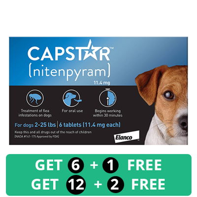 Capstar Blue for Cats and Small Dogs 2 - 25 lbs