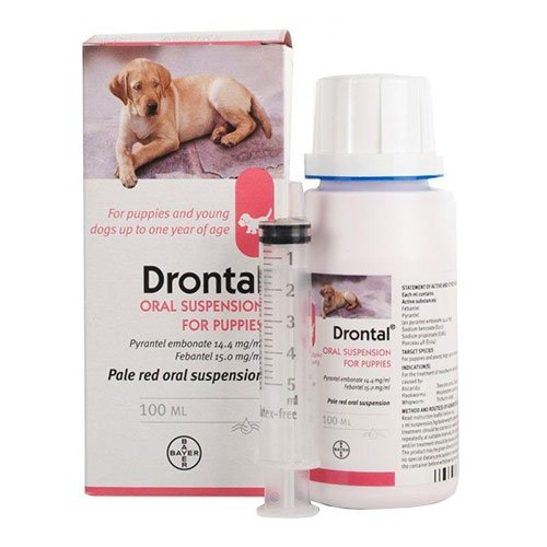 Drontal Plus Puppy Worming Suspension