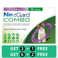 NexGard Combo for Cat Supplies