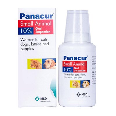 Panacur Oral Suspension for Dogs and Cats