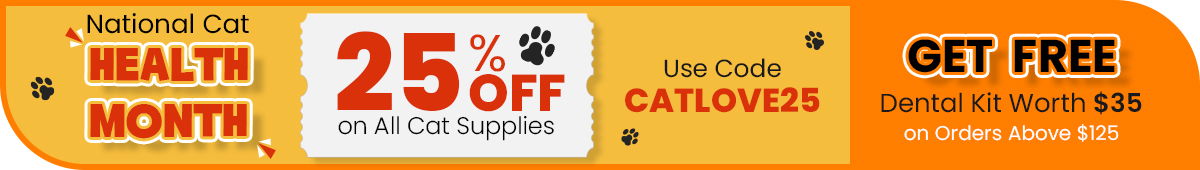 Cat month sale