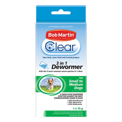 Bob Martin Clear 3 in 1 Dewormer