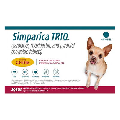 Simparica TRIO for Dog Supplies