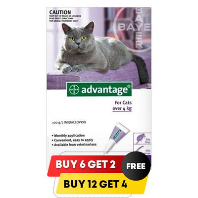 Advantage Cats over 9lbs (Purple)