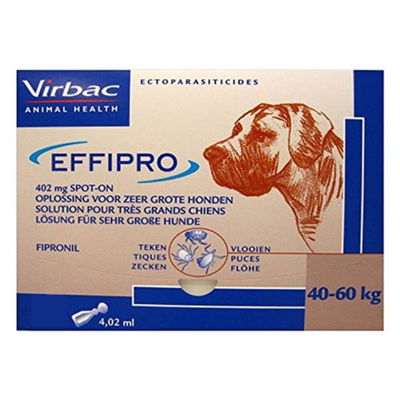 Effipro Spot-On Solution for Extra Large Dogs over 88 lbs (Brown)