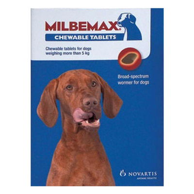 Milbemax Chewable For Large Dogs over 11 lbs.