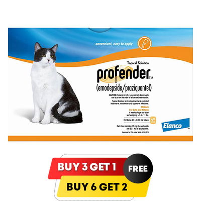 Profender Medium Cats (0.70 ml) 5.5-11 lbs