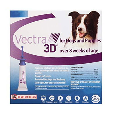 Vectra 3D For Medium Dogs 22-55lbs